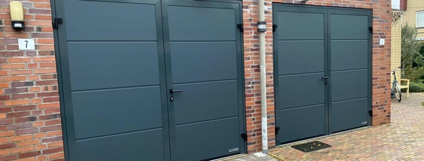 Openslaande garagedeuren - Amstelland Kozijnen